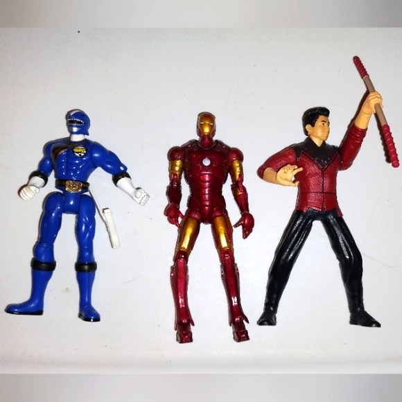 Hasbro Marvel Shang-Chi Action Figures Toys Iron Man Power Ranger - Picture 1 of 2